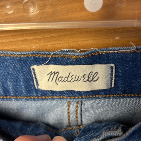 We The Free Free People Denim Skinny Jeans Size‎ 30 Frayed Hem Charcoal Black - Picture 2 of 11